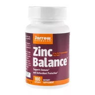 Suplementy naturalne - Jarrow Formulas Jarrow Formulas Zinc Balance Cynk) 100 kapsułek JAR113008 - miniaturka - grafika 1