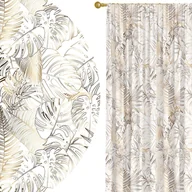 Zasłony - Zasłony Gotowe Na Taśmie Zasłona Na Żabki 140X250 - miniaturka - grafika 1