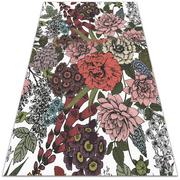 Dywany - Dywan winylowy do domu Różnorodne kwiaty 80x120 cm - miniaturka - grafika 1