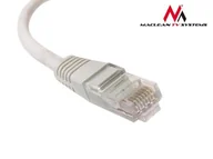 Patchcordy - Maclean Patchcord MCTV-654 UTP cat6 wtyk-wtyk 0,5m szary MCTV-654 - miniaturka - grafika 1