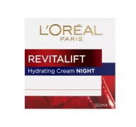 Kremy do twarzy - L'oreal Paris L'Oreal Paris, Revitalift Night, krem przeciwzmarszczkowo-ujędrniający na noc, 50 ml - miniaturka - grafika 1