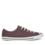 Trampki damskie - Trampki Converse Chuck Taylor All Star Dainty A13800C Brązowy - miniaturka - grafika 1