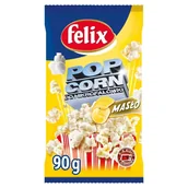 Inne przekąski suche - Felix FELIX POPCORN DO MIKROFALÓWKI MAŚLANY 90G zakupy dla domu i biura 601731 - miniaturka - grafika 1