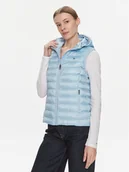 Kamizelki damskie - Tommy Hilfiger Bezrękawnik Global Stripe WW0WW40779 Błękitny Regular Fit - miniaturka - grafika 1