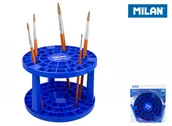 Przybory szkolne - MILAN Stojak/suszarka Milan do pędzli z 49 otworami - miniaturka - grafika 1