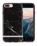 Etui i futerały do telefonów - RICHMOND & FINCH iPhone 6+, 6s+, 7+, 8+ Case Black Marble-Silver - miniaturka - grafika 1