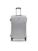 Nerki - Semi Line Walizka średnia T5797-2 Srebrny - miniaturka - grafika 1