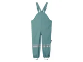 Kombinezony dla dzieci - lupilu® Spodnie ogrodniczki przeciwdeszczowe dziecięce (Petrol, 110/116) - miniaturka - grafika 1
