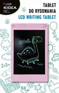 Derform Tablet Do Rysowania C Kidea Różowy - Tablice dla dzieci - miniaturka - grafika 1