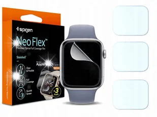 3-PAK SPIGEN FOLIA DO - APPLE WATCH 8 / 7 45MM - #OUT750 - Akcesoria do smartwatchy - miniaturka - grafika 1