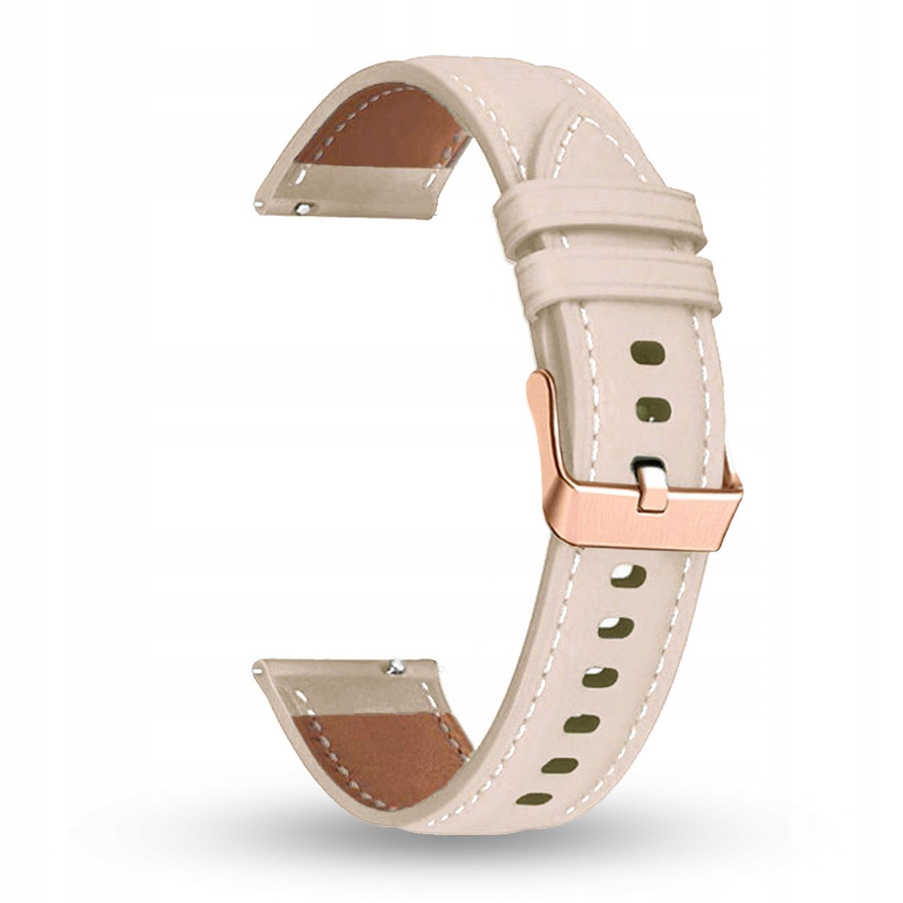 Uniwersalny Pasek Skórzany Do Zegarka Smartwatch Różne 20mm Premium