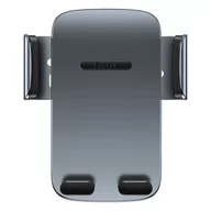 Uchwyty samochodowe do telefonów - Baseus Easy Control Pro uchwyt na kokpit/kratkę szary Suction Cup Version SUYK020014 - miniaturka - grafika 1