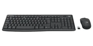 Zestawy myszka + klawiatura - Logitech 920-012068 klawiatura Dołączona myszka Biuro RF Wireless + Bluetooth AZERTY Belgijski Grafitowy 920-012068 - miniaturka - grafika 1