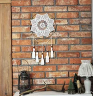 Dekoracje domu - Koronkowy łapacz snów - miniaturka - grafika 1