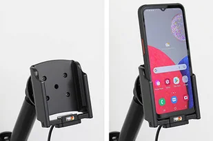 Brodit Uchwyt aktywny do instalacji na stałe ze stacją dokującą POGO-PIN do Samsung Galaxy Xcover 6 Pro - Uchwyty samochodowe do telefonów - miniaturka - grafika 6