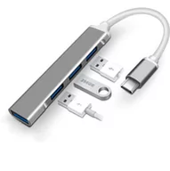 Huby USB - Przejściówka Hub Usb-c 3.1 do 3xUSB 2.01xUSB 3.0 - miniaturka - grafika 1