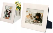 Ramki na zdjęcia - Ramka Stojąca Do Zdjęć Na Zdjęcie 10x15 Cm Ecru Pion Poziom Loveinstant / Beżowy - miniaturka - grafika 1