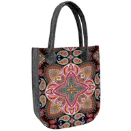 Torebki damskie - Torba filcowa City Polka - miniaturka - grafika 1