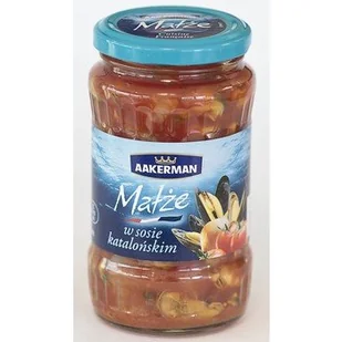 Małże w sosie katalońskim 350g Aakerman - Konserwy i dania rybne - miniaturka - grafika 1