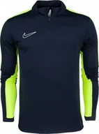 Bluzy męskie - Nike Bluza mska Nike DF Academy 23 SS Drill granatowo-zielona DR1352 452 2XL - miniaturka - grafika 1