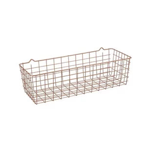 Półka wisząca na przyprawy w kolorze miedzi Metaltex - Półki do kuchni - miniaturka - grafika 1