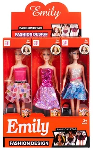 Mega Creative Lalka 9x34x5 Qj037b Disp12/144 - Lalki dla dziewczynek - miniaturka - grafika 1