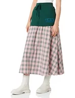 Kurtki damskie - Love Moschino Damska kurtka z logo Watching Brand Long Skirt Matching Logo Embroidery, Pink Green, 46 - miniaturka - grafika 1