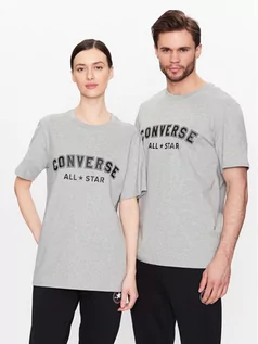 Koszulki i topy damskie - Converse T-Shirt Unisex All Star 10024566-A03 Szary Regular Fit - grafika 1