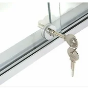 Zawiasy, okucia i inne akcesoria - Zamek do drzwi szklanych. Zamek do drzwi przesuwnych. Zamek do drzwi okrągłych. Zamek do drzwi mobilnych. Zamek do szafki na biżuterię. Zamek do drzwi - miniaturka - grafika 1