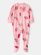 Śpiochy dla niemowląt - carter's Śpioszki w kolorze jasnoróżowym - miniaturka - grafika 1