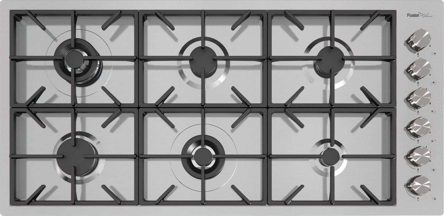 Foster MILANO 6G HOB FLUSH MOUNT