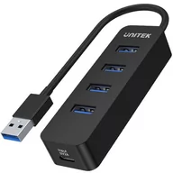 Huby USB - HUB AKTYWNY USB UNITEK 4 PORTY 10 W USB-A 3.1 - miniaturka - grafika 1