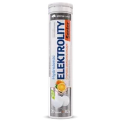 Układ pokarmowy - Olimp Hydratonic Elektrolity Senior, smak pomarańczowy, 20 tabletek musujących - miniaturka - grafika 1