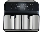 AGD OUTLET - OUTLET Frytownica beztłuszczowa dwukomorowa UNOLD 58685 Stalowo-czarny - miniaturka - grafika 1