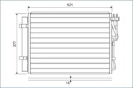 Chłodnice - Chłodnica klimatyzacji VALEO 822624 976061P200 HYUNDAI - miniaturka - grafika 1