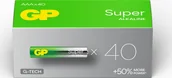 Baterie i akcesoria - GP 1x40 GP Super Alkaline AAA Micro Batteries PET Box 03024AETA-B40 - miniaturka - grafika 1