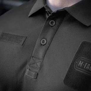 M-Tac - Koszula polo Elite Tactical Coolmax - Czarne - 80010002 - Odzież taktyczna i umundurowanie - miniaturka - grafika 16