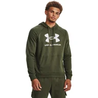 Bluzy sportowe męskie - Bluza z kapturem Under Armour Rival Fleece Logo Hd, Mężczyźni - miniaturka - grafika 1