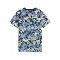 Odzież sportowa dziecięca - Młodzieżowa koszulka Essentials Nature 2.0 PUMA Cool Blue - miniaturka - grafika 1