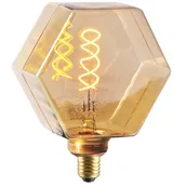 Żarówki LED - Polux Geometryczna żarówka dekoracyjna DecoVintage 317889 LB16 LED E27 sześciokąt 4W 260lm 230V biała ciepła __code-71873 - miniaturka - grafika 1