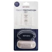 Szczoteczki do zębów - Szczoteczka do zębów dla niemowląt MOTHER-K 4FEE-1771C 3 - 6 m (2 sztuki) - miniaturka - grafika 1