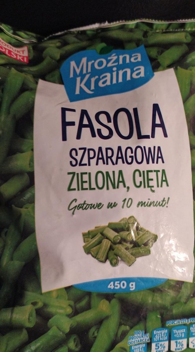 Pinguin Fasolka zielona cięta 450 g