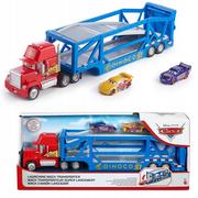 Samochody i pojazdy dla dzieci - Mattel, Auta - cieżarowka maniek, 43cm +2 autka - miniaturka - grafika 1