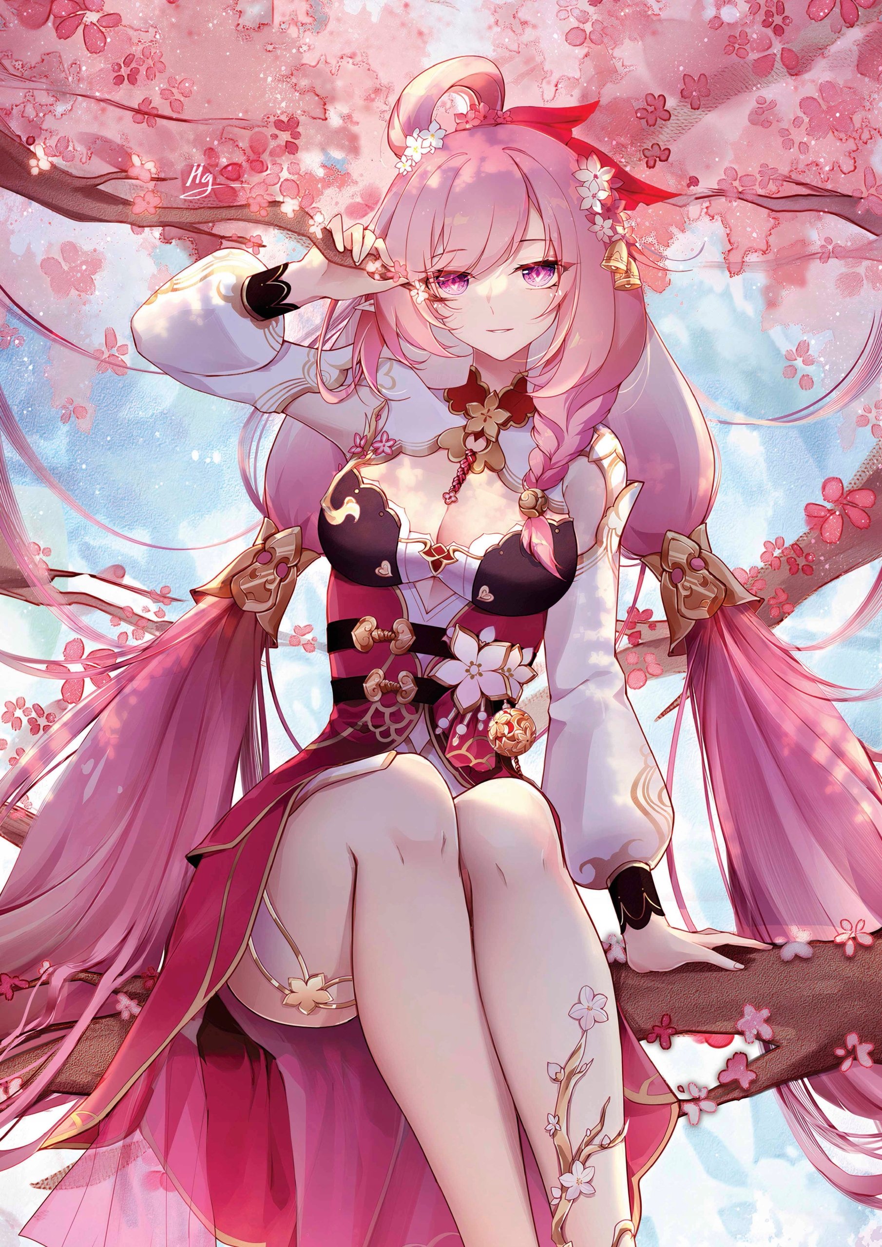 Plakat A3 Honkai Impact Anime Gra Elysia