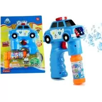 Lean Toys Bańki mydlane pistolet niebieski zapasy dźwięki - Bańki mydlane - miniaturka - grafika 1