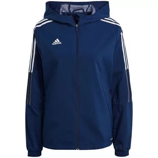 Kurtka Damska Adidas Tiro 21 Windbreaker Granatowa Gp4968-Xs - Kurtki damskie - miniaturka - grafika 1