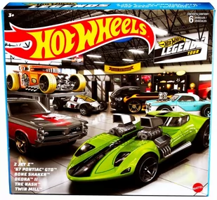Hot Wheels, Samochody Legendy, Wielopak - Samochody i pojazdy dla dzieci - miniaturka - grafika 1