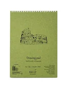 Notesy i bloczki - SM.LT EB-20ts OA Authentic Line A4 szkicownik, 290 GSM/naturalna biel szorstki naturalny, 20 arkuszy papieru, z perforacją, recyklingowej pokrywka, z podwójnym zamkiem spirala EB-20TS/OA - miniaturka - grafika 1