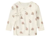 Bluzki dla niemowląt - lupilu® Bluza zawijana niemowlęca z biobawełny (Biały, 86/92) - miniaturka - grafika 1