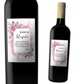 Akcesoria do pakowania - ETYKIETA DZIEŃ BABCI DZIADKA WINO PREZENT y1 - miniaturka - grafika 1